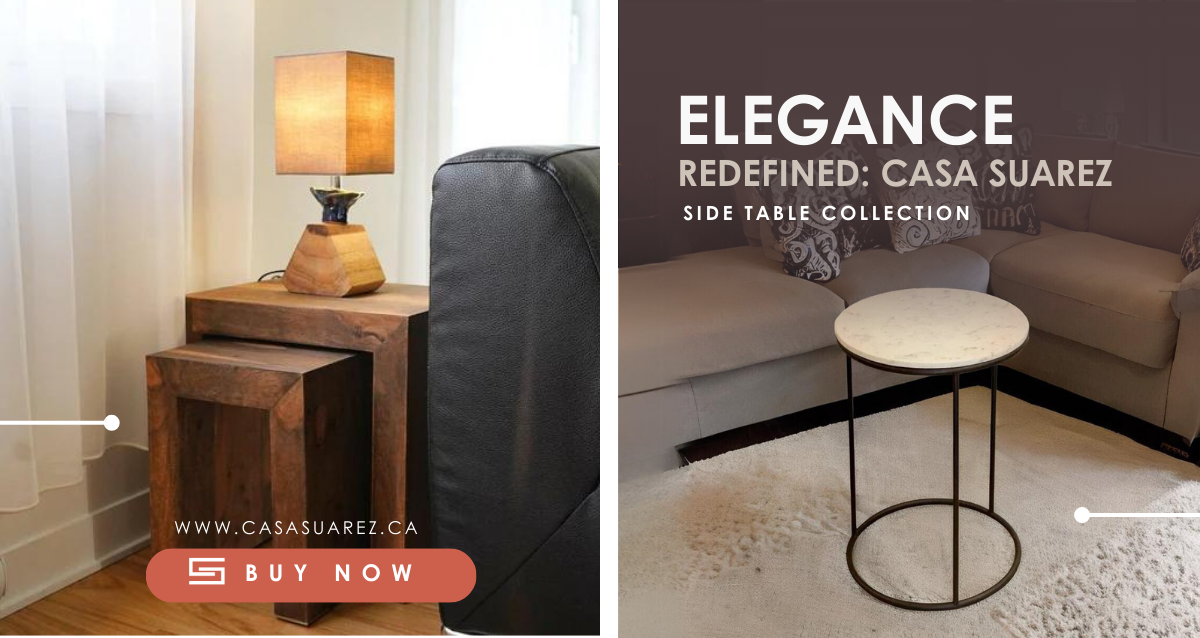 Elegance Redefined: Casa Suarez Side Table Collection