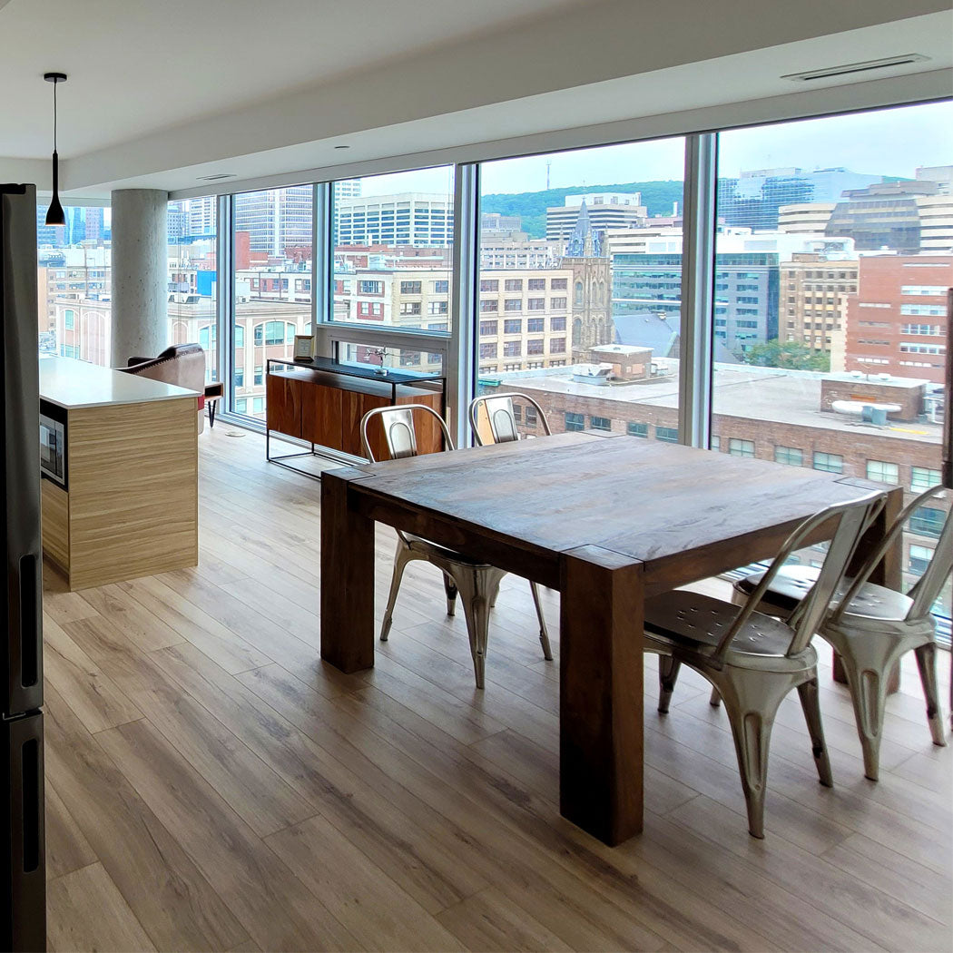 Zen Dining Table | Wooden Dining Room Table | Rectangular Dining Table | 4 Sizes Available