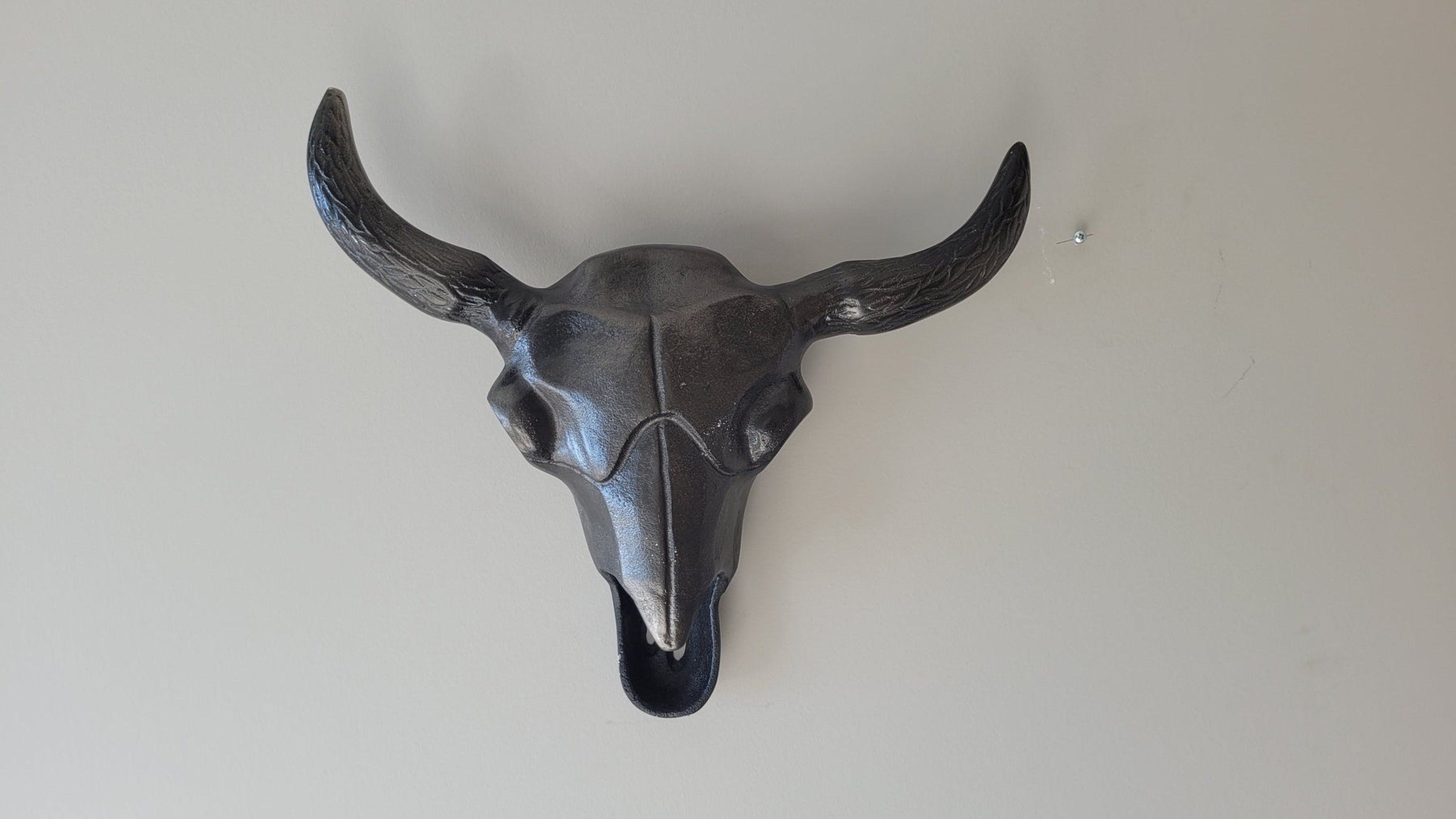 Casa Suarez Aluminium Bull Head Horn | 14x4x16 Inc