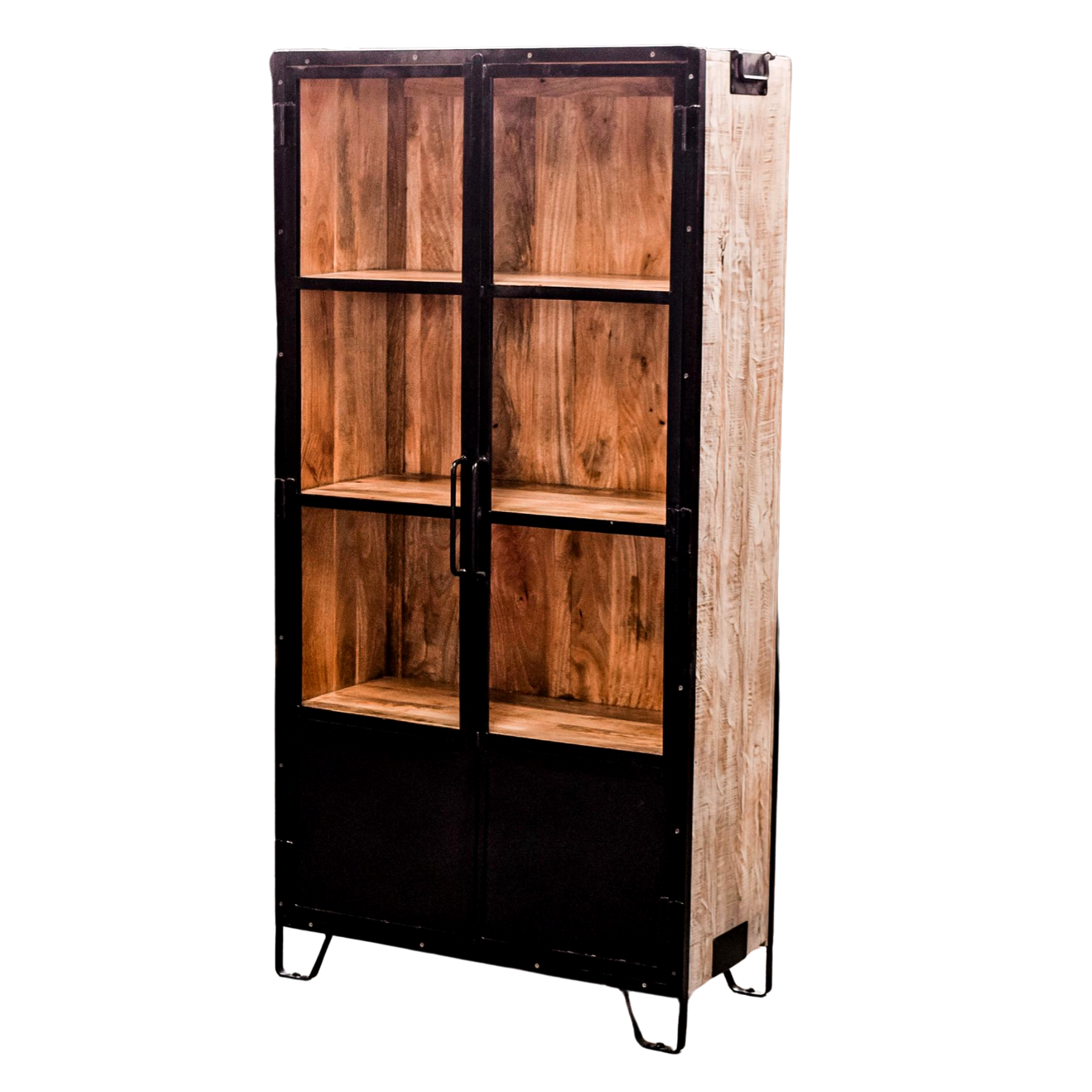 Almirah Wood Bookcase Freestanding Display Shelf for Home and Office - Wooden Bookshelf | 41x90x180 cm