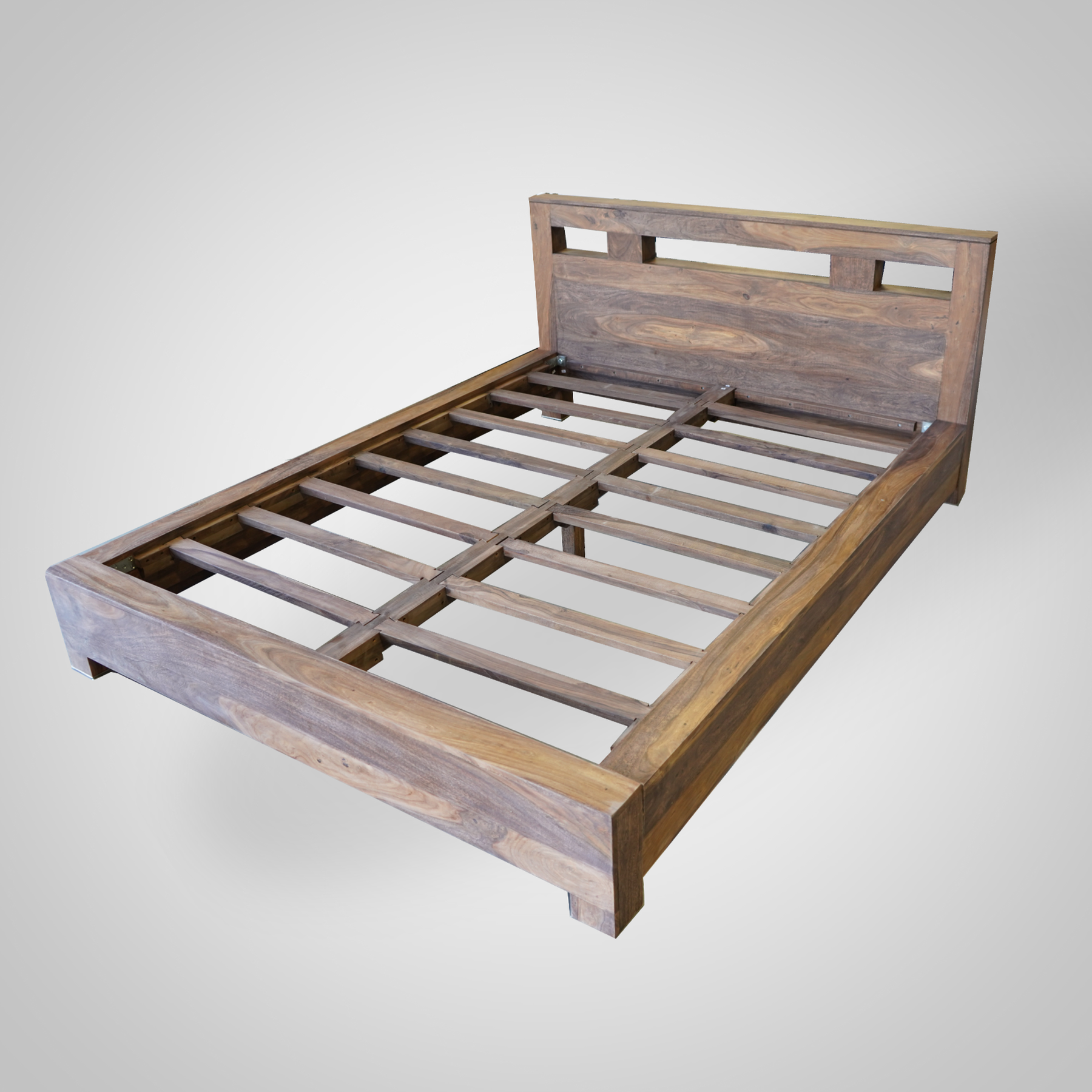 Casa Suarez Zen Headboard King & Queen | Sheesham Wood Bed Frame | 2 Sizes Available