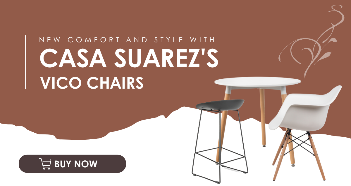 New Comfort and Style with Casa Suarez's Vico Chairs