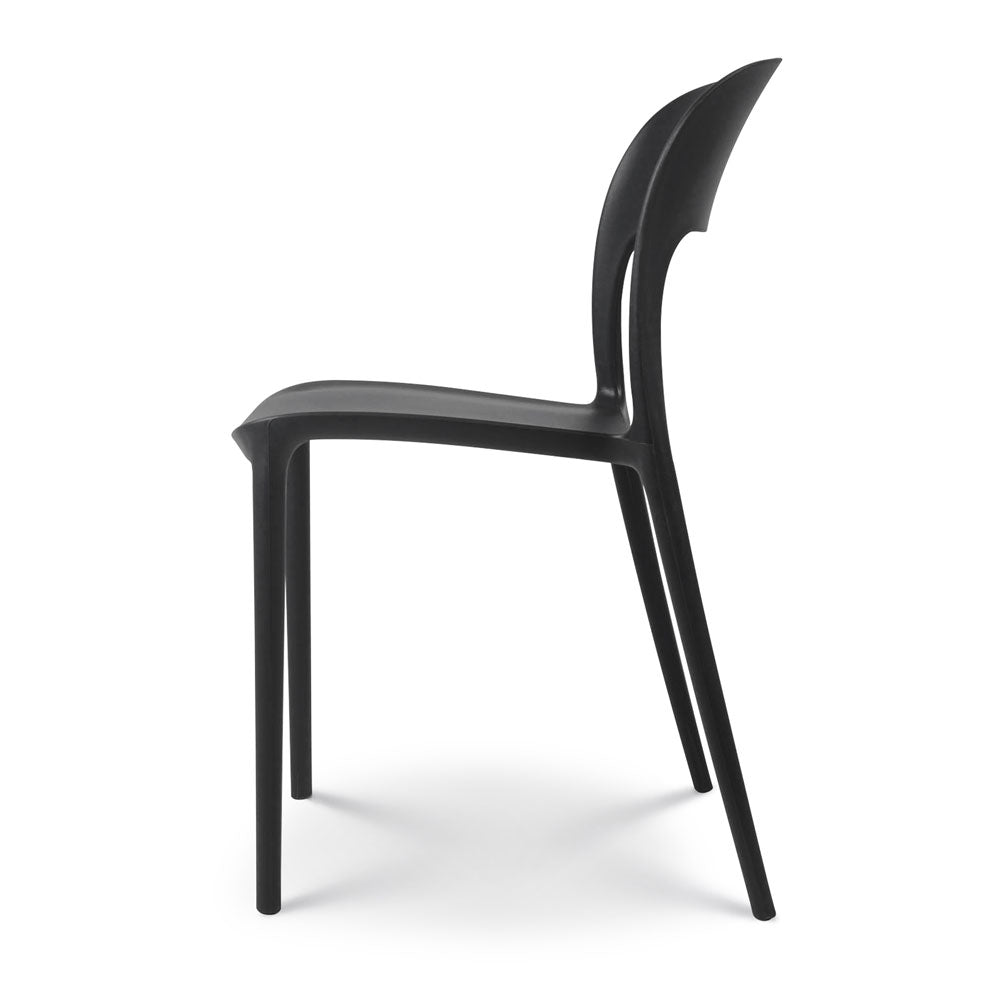 Casa Suarez Outdoor Plastic Patio Chair | 55.5x45x84 cm