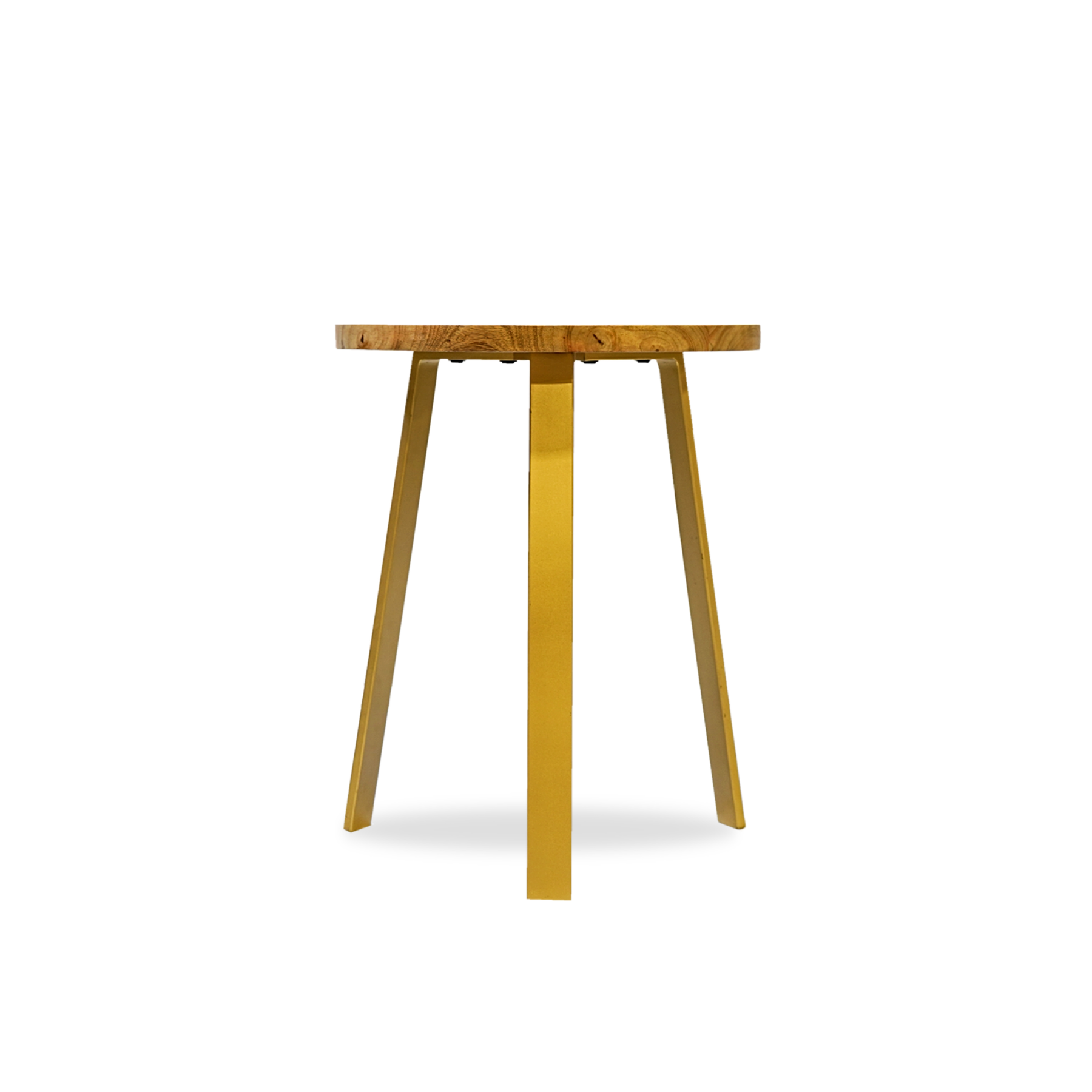 Milan Wooden Modern Side Table | 16x16x20 inches