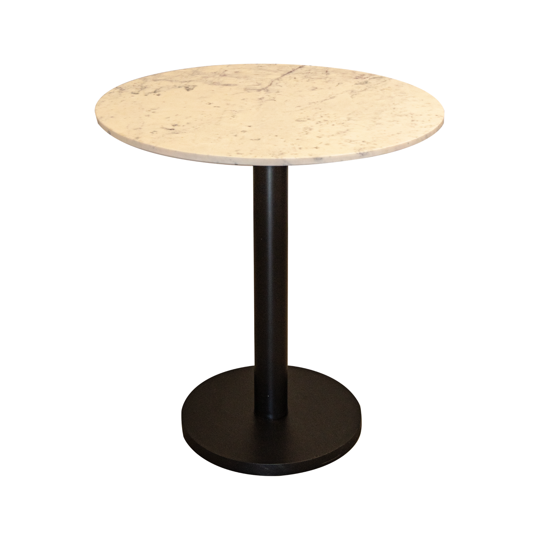 Casa Suarez Aluminium & Marble Round Dining Table Large | 28x28x30 CM