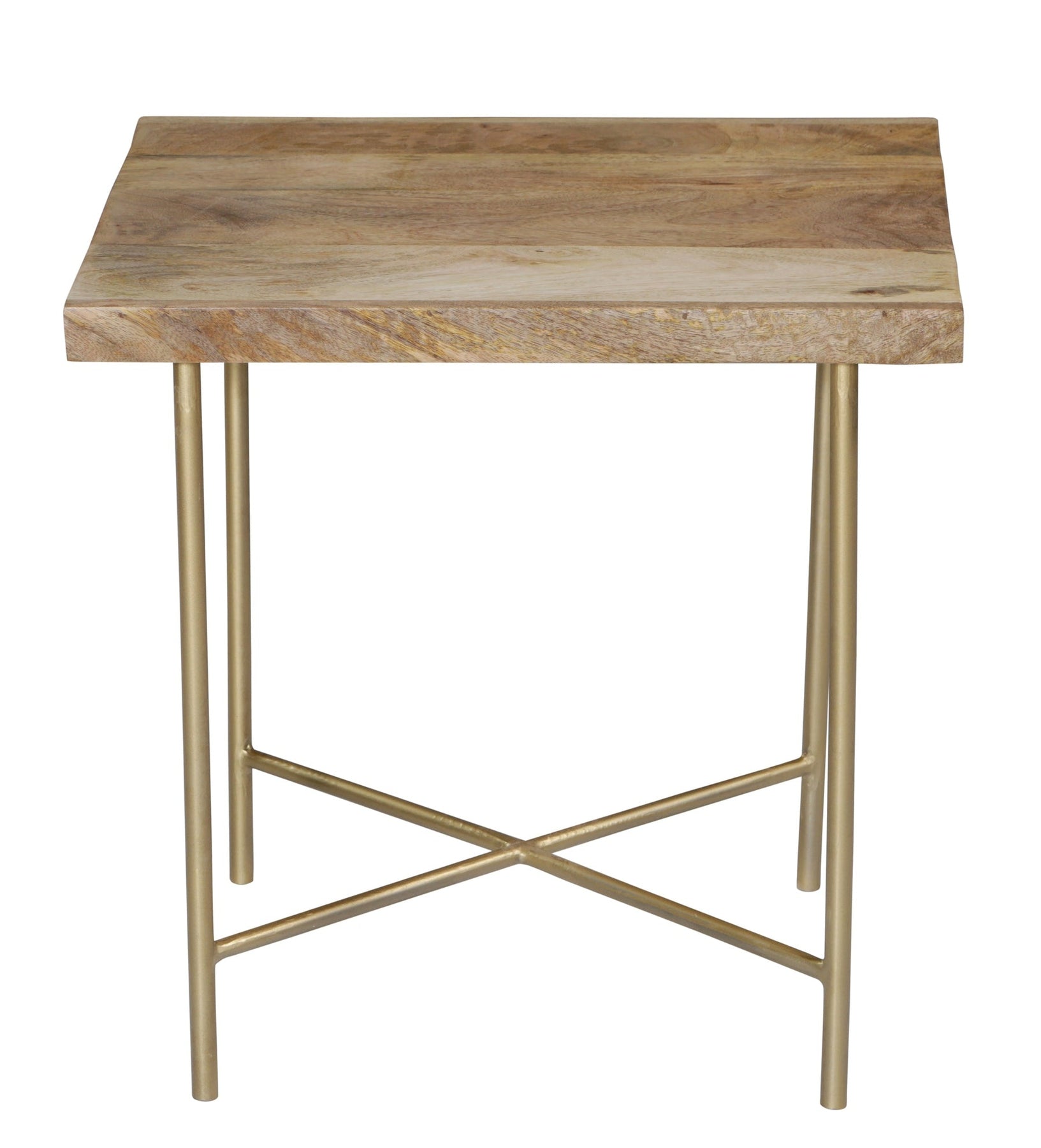 Wooden Ring Range Side Table - Wooden Living Room Side Table | 20x16x20 inches