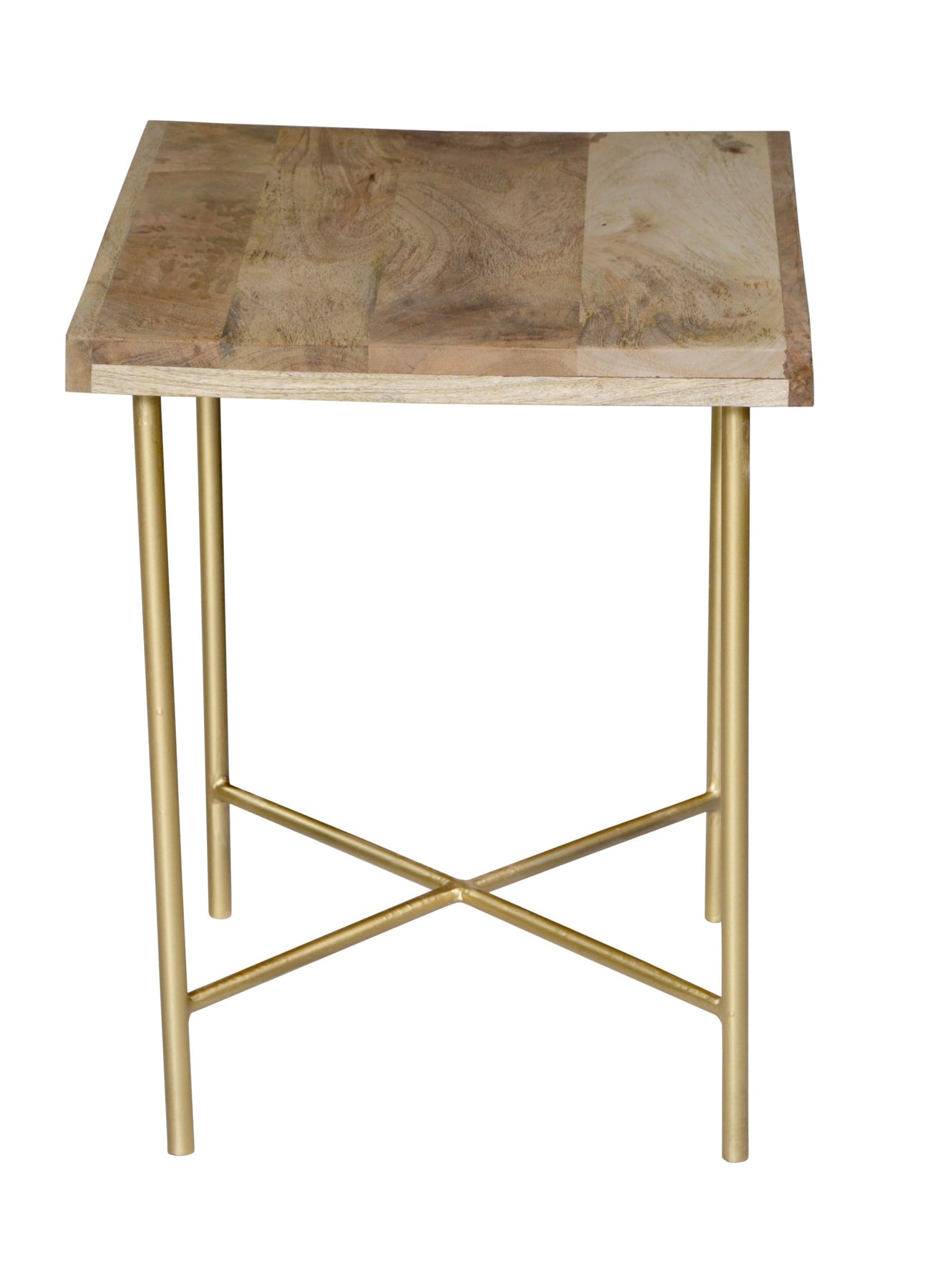 Wooden Ring Range Side Table - Wooden Living Room Side Table | 20x16x20 inches