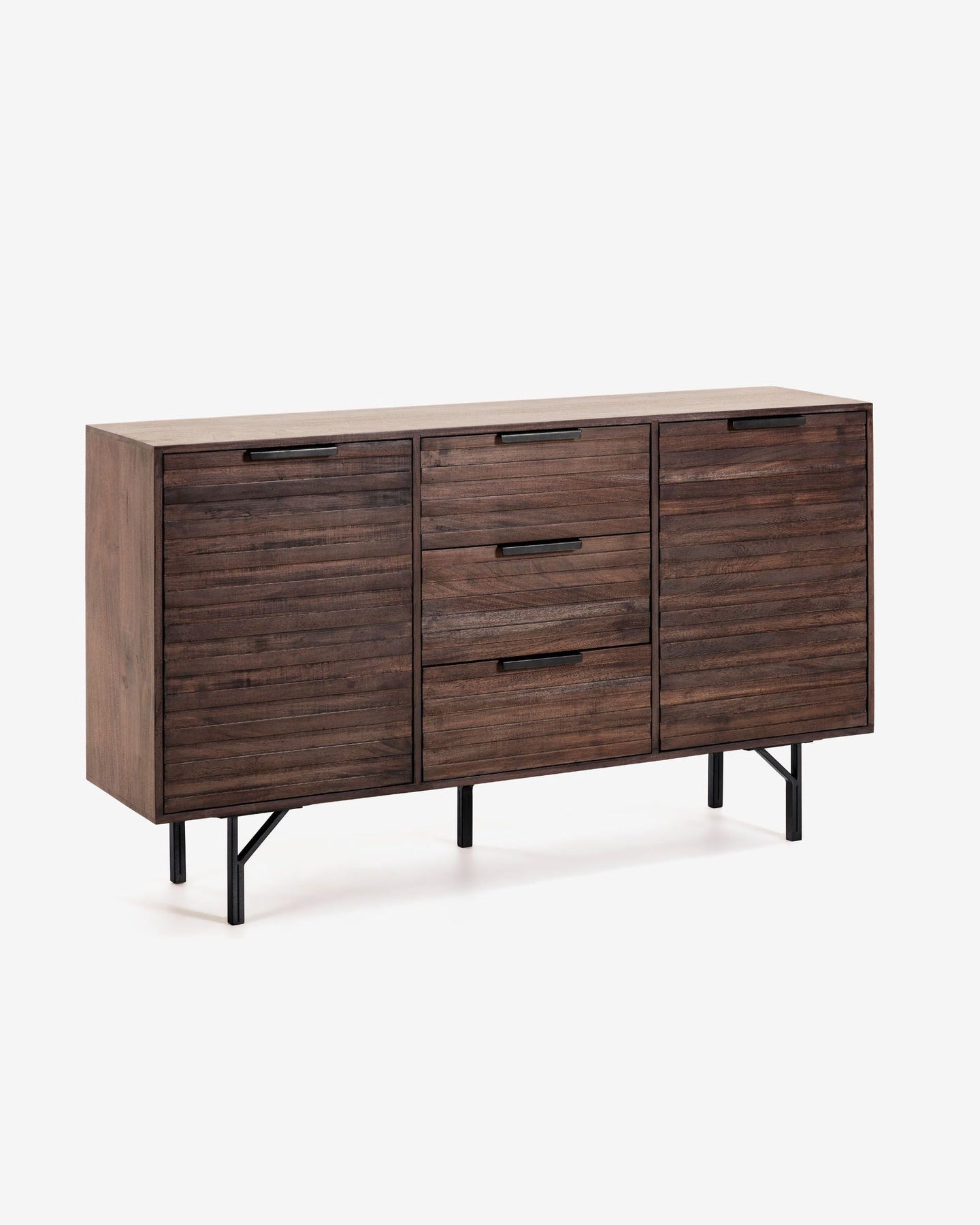 Madison Sideboard - Storage Console Table with 2 Doors and 3 Drawers | 145x40x80 cm