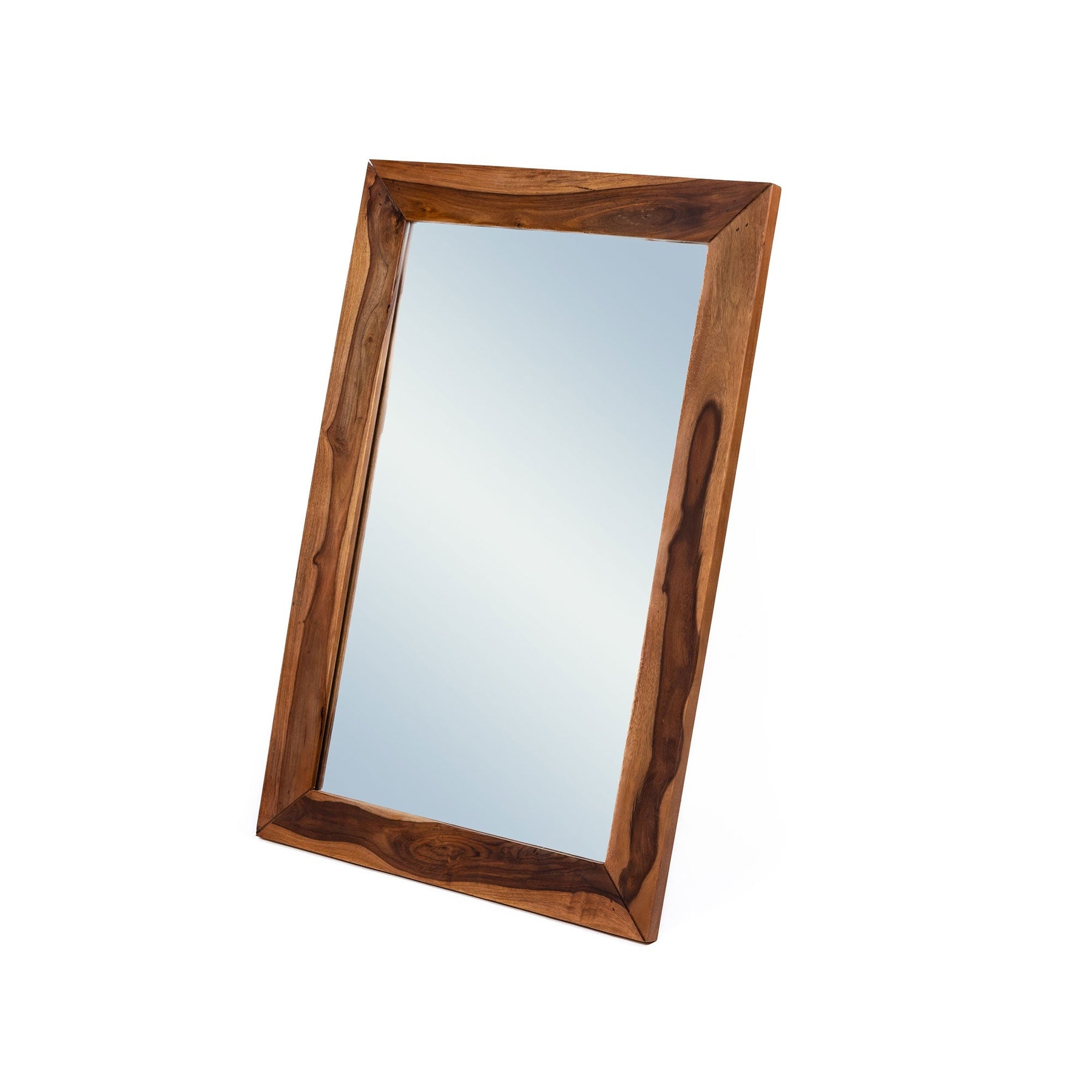 Metric Mirror Medium & Large | Solid Wood Mirror | Contemporary Wood Framed Mirror | 2 Sizes Available