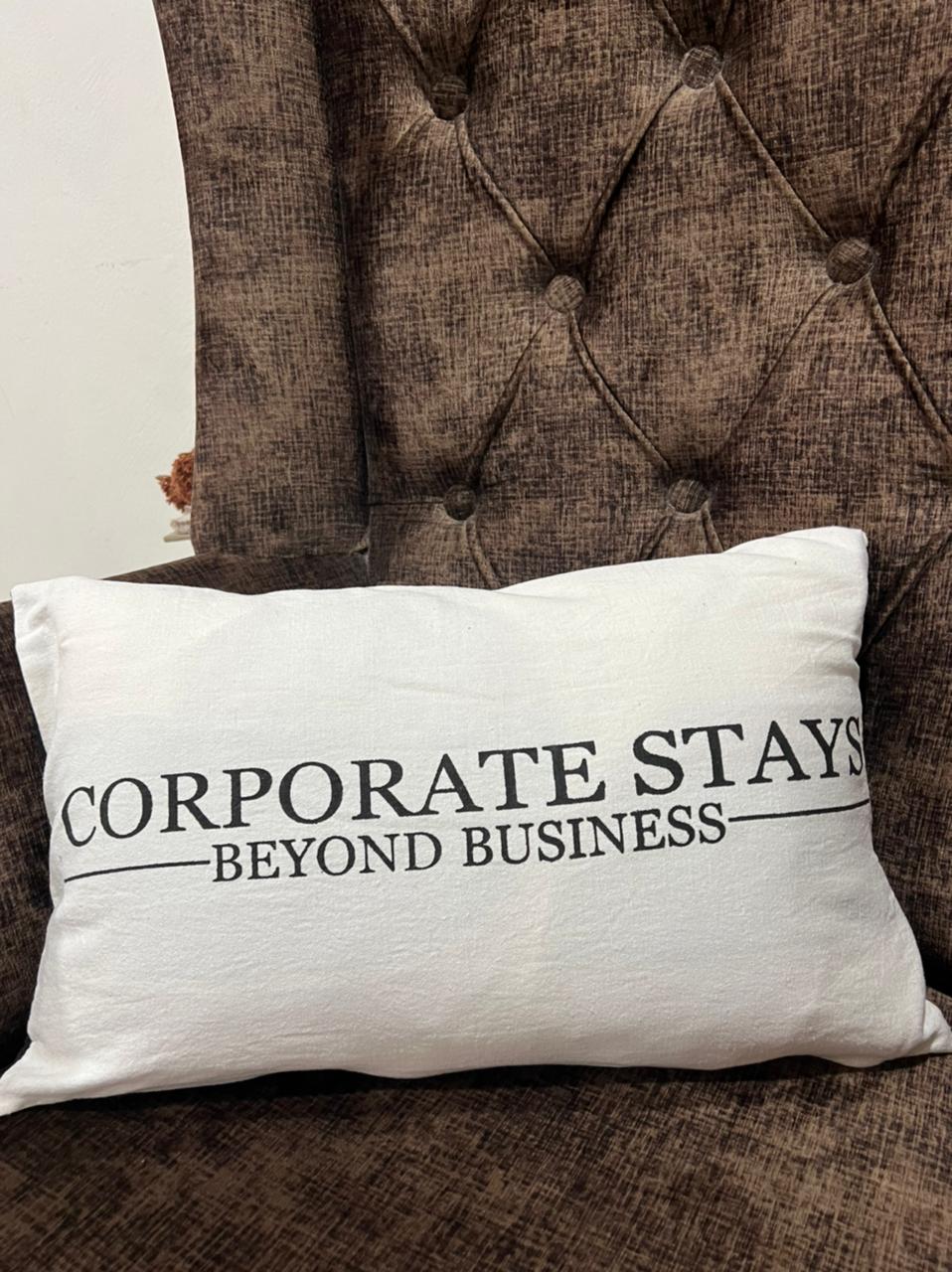 Casa Suarez Printed Cushion Cover with Filler Corporate Stays | 12x20x2 Inc