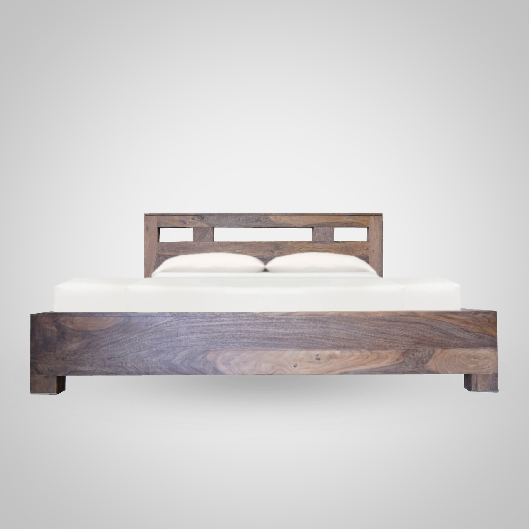 Casa Suarez Zen Headboard King & Queen | Sheesham Wood Bed Frame | 2 Sizes Available